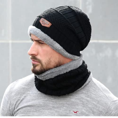 Touca e Gola Balaclava Cachecol Proteção Contra Frio Intenso Cor:Preto;Tamanho:Unico