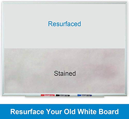 Whiteboard Wallpaper, White Board Stickers, Dry Erase Paper, Peel And Stick White Erase Boards For Wall/Table/Doors/Glass/Fridge, 8 X 4 Ft/96 X 48 Inches, 9 Dry Erase Markers #TOP1