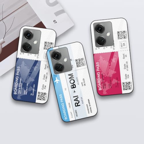 Image of COLORflow Back Cover Compatible with OnePlus Nord CE 3 5G | Boarding Pass Colors Customized | Shockproof TPU Bumper with Camera Protection Back Cover Compatible with OnePlus Nord CE 3 5G
