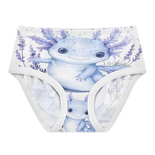 Cute Axolotl Lavender Toddler Girls's Underwear 2T 202b8881