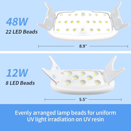 Osbang M12 2 Pack Uv Light For Resin thumb #5