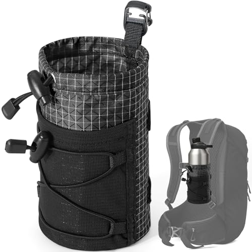 Neverwhy Water Bottle Holder Pouch Backpack Water Bottle Holder Carrier Bag
