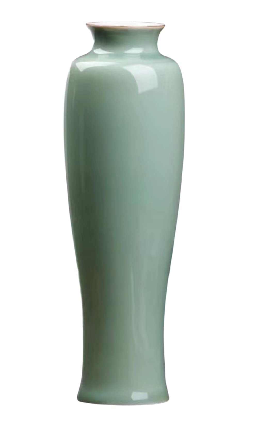 SnamicE Ceramic vase,Vintage vase, Chinese Ceramic vase,Chinese Ceramic vase Chinese vase Porcelain Flower vase Chinese Antique Ceramic vases Traditional Decorative Vase-,One Color-A:high 25.4 Cm