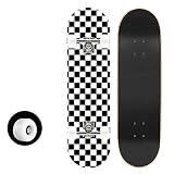 【No Requiere Ensamblaje】 La patineta está completamente ensamblada y Recibirá una skate completo que le ahorra tiempo de ensamblaje y complicaciones.El monopatín estándar de 80CM x 20CM es cómodo de llevar. Puede disfrutar del placer de andar en patineta en cualquier momento y en cualquier lugar.