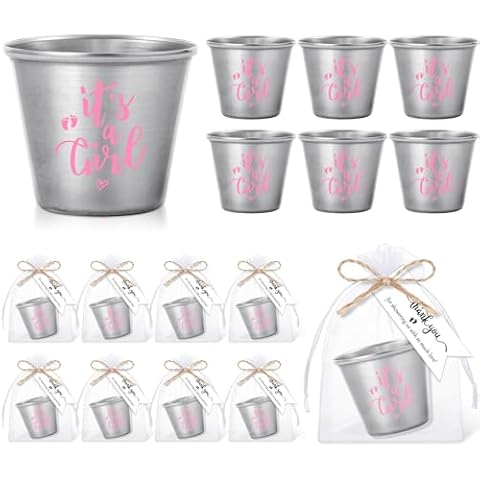 Pickmesh Baby Shower Shot Glasses Set Cover