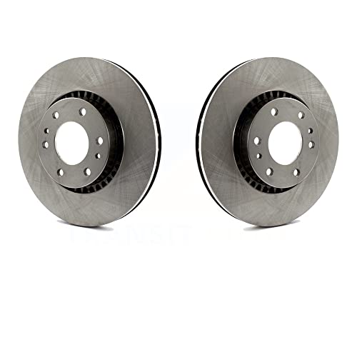 Front Disc Brake Rotors Pair For Chevrolet Trailblazer GMC EXT Envoy XL Buick Rainier XUV SSR Isuzu Ascender Saab 9-7x K8-100075