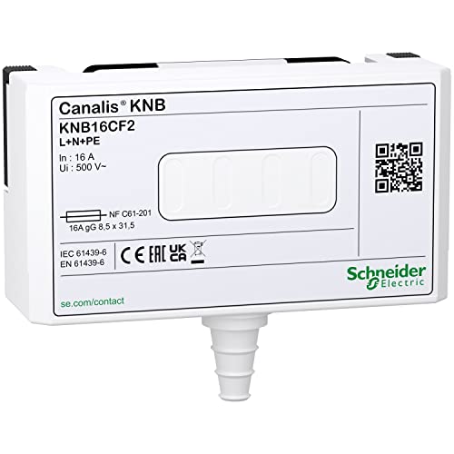 Connecteur 1L+N pour fusible compact avec levier de sectionnement