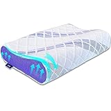 LAMB Nackenkissen Kopfkissen, Höheneinstellbares Memory Foam Nackenstützkissen Seitenschläferkissen, Orthopädisches Ergonomisches Schlafkissen Antischnarchkissen mit RUCO-BAC Bezug