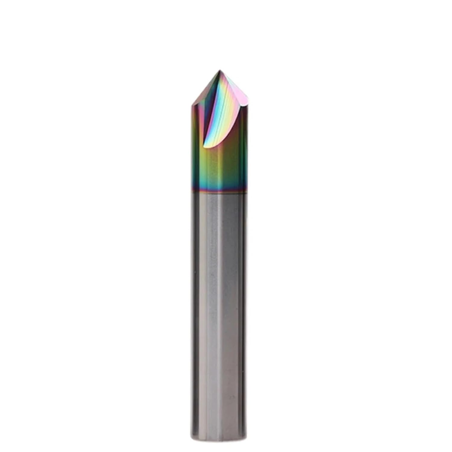 6mm 8mm Shank HRC60 3 Flute Chamfer Milling Cutter 60/90/120 Degrees CNC Router Bit CNC Engraving Milling Tool Carbide Chamfering End Mill(90 Degree,HRC55 Bronze Coating_12X75)