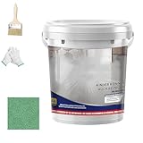 Vansen Floor Paint, Vansen Epoxy Floor Paint, Epoxy Colored Sand FloorPaint, Wear-Resistant Anti-Slip Self-Leveling Epoxy Floors Painst, for Both Indoorand Outdoor (E, 1kg)