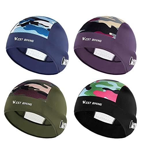 Tomshin Touca esportiva de verão Ice Silks Capacetes de ciclismo anti-UV Chapéu Running Riding MTB B