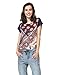 Produktbild Desigual Damen Short Sleeve GANGES Woman Blue T-Shirt, Blau (Navy 5000), Small