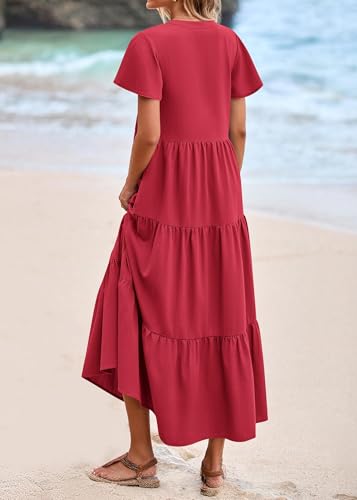 Image of KIRUNDO Summer Maxi Dresses for Women 2026