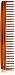Swissco Tortoise Dressing Comb Wide Tooth