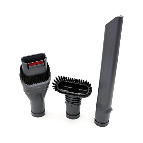 Ninthseason 3 Pcs/Set Handheld Tool Attachment Kit &Crevice Tool &Wide Nozzle Brush Tool &Stiff Bristle Brush for Dyson DC35 DC45 DC58 DC59 DC62 V6 DC08 DC48 Cover