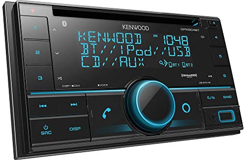 Kenwood DPX502BT Double-Din CD Receiver with USB Interface & Bluetooth