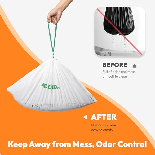 AMOGOGOPET Saco de lixo para caixa de areia automática MW pacote com 100
