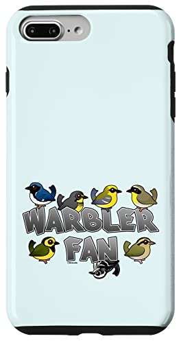 Warbler Fan Cute Cartoon Birds Birdorable Case