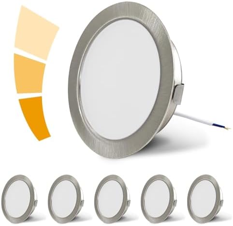 luinaires pour euble LED 230V, 4W LED IP44 G4 20 spots encastrables