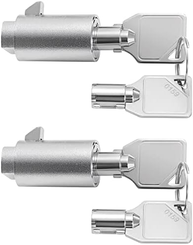 WOOCH Vending Machine Locks - Keyed Alike - Coke Machine Snack Machine Candy Machine Soda Machine Lock (2 Pack)