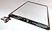 Replacement Screen for White iPad Mini Touch Screen Digitizer IC Chip Home Button and Flex Cable Assembly WiFi or Cellular or with Retina Display Model# A1432, A1454, A1455, A1489, and A1490
