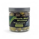 WCB Carp Baits High Protein Natural Hookbait Boilies - Carp Bait - Ideal for Carp Fishing (Flavor: Pineapple/Crab)