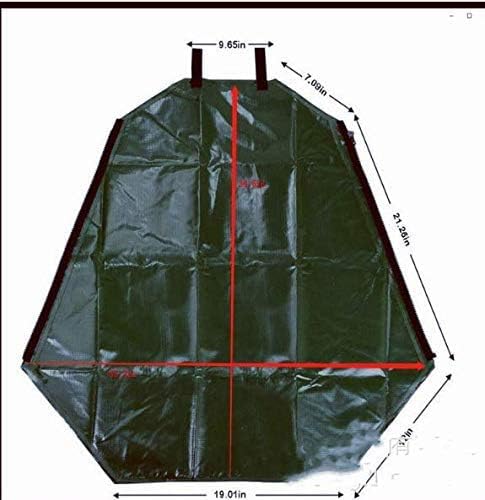 20 Gallon Tree Watering Bag, Slow-Rrelease Automatic Drip System Perfect for Planting Trees and Shrubs,Green (4PCS) (4)