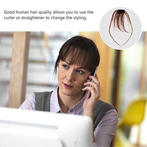 FRCOLOR Clipe Em Estrondo Extensões de Cabelo Clipe Franja Do Cabelo Frente Peruca para As Mulheres