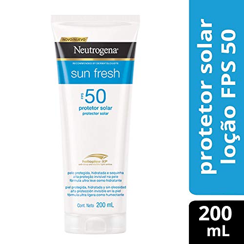 Kit 2 Protetor Solar Neutrogena Sun Fresh Corpo Fps 50 200ml