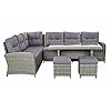 DT MB-166669 Canapé, Rotin synthétique, Multicolore, Estándar