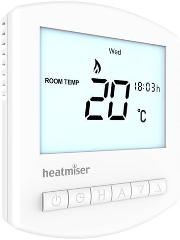 Heatmiser Slimline Thermostat - Digital Programmable Thermostat