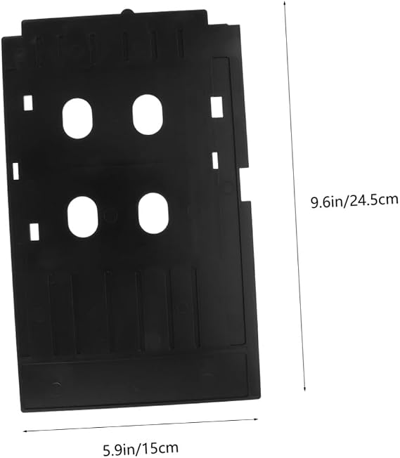 PVC Card Printer Tray Reusable Holder for Id Cards Professional PVC Material Easy Installation Compatible Printers