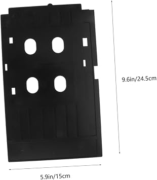 PVC Card Printer Tray Reusable Holder for Id Cards Professional PVC Material Easy Installation Compatible Printers