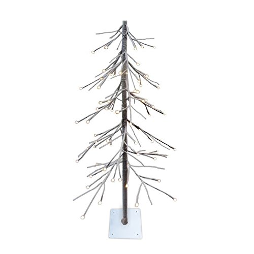 Lightshare Lighted Snow Fir Tree, Small