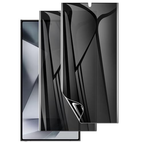 LYWHL 2 Pack for Samsung Galaxy S24 Ultra Privacy Screen Protector, Anti-Spy Flexible Hydrogel Film...
