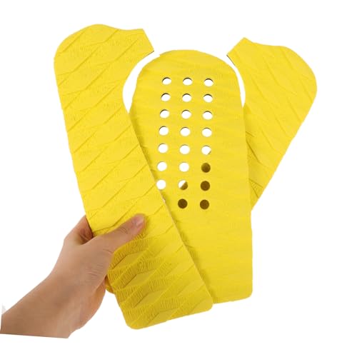 Toddmomy 1set Surfboard Traction Pads Surfboard Accessories for Enhanced Grip and Stability Lightweight Material Easy Installation Fits Boards Design - Thumbnail 3