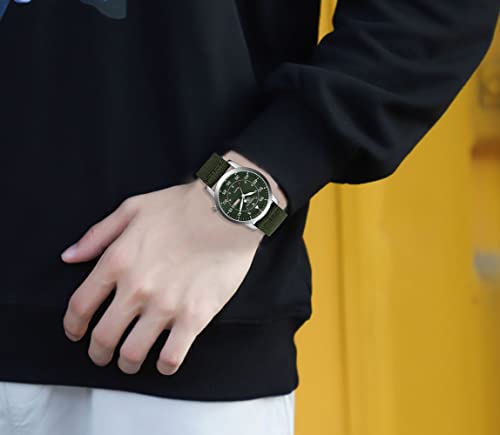Image of Gosasa Unisex Military Watches Sport Textile Nylon Strap Stylish Men Watch Luminous Fashion Watches Analog Display Quartz Waterproof Casual Wristwatch