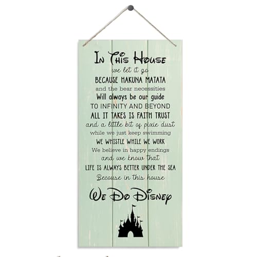 Inspirational House Decor Sign, Decorative Wood Hanging Wood Plaque, Inspirational Wall Decor, House Decoration Art, Farmhouse Decoration for Wall, Housewarming Gift, Happy Decorative for Wedding or Birthday J