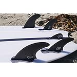 Ho Stevie! Stabilizer Surfboard Fin (Center/5th Fin) Twin Tab or Single Tab Sizes + Fin Key and Screws - Image 3