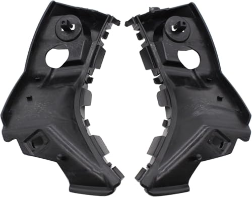 Car Front Bumper Holder Bracket Pair Set Compatible With Peugeot 107 & Citroen C1 2005-2014, Left and Right Front Bumper to Wing Support Bracket 741688 741687
