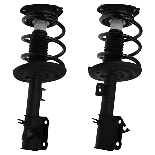 Image of TRQ Front Driver and Passenger Side Strut and Spring Assembly Set Loaded Compatible with 07-13 Nissan Altima
