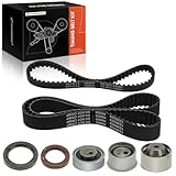 A-Premium Engine Timing Belt Kit Compatible with Chrysler, Mitsubishi & Dodge Cars - Sebring 2001-2005, Eclipse 2000-2005, Galant 1999-2003, Outlander 2003, Stratus 2001-2005 - 2.4L
