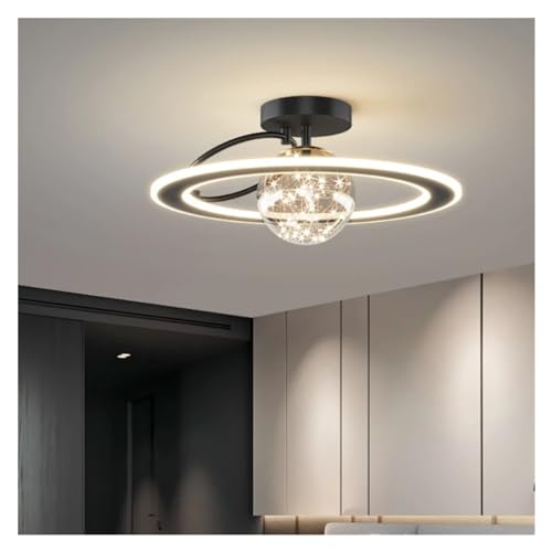 Lustre LED moderne salon et plafonnier boule de verre salle à manger QY001