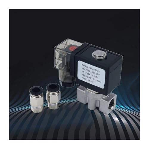 Électrovanne eau 220V normalement fermée 1/4 pouce vanne inox 2 voies 10 bars