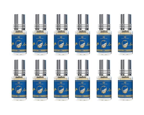 Muscs Al Rehab Aroosah 3 ml parfum sans alcool femme homme notes florales de camomille
