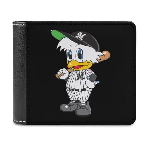 [ZYUNYZL] 二つ折り財布 千葉ロッテマリーンズ 財布 ウォレット PUレザー カード収納 小銭入れ おしゃれ 薄い 多機能 大容量 札入れ メンズ レディース プレゼントのサムネイル