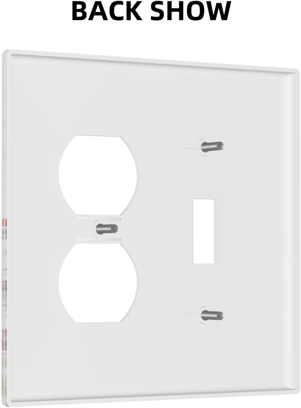 Wildflower Grass Daisy Garden Floral Wallplates 1 Toggle 1 Duplex Switch Plate Electrical GFCI Faceplate Decorative Light Switch Covers for Bed Room Living Room Decor image 4