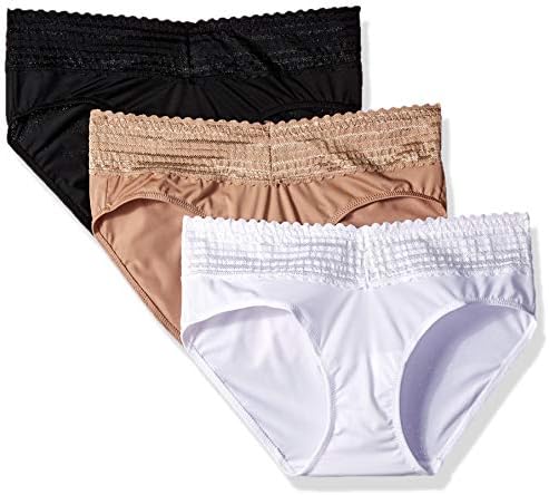 Warner's Women's No Pinching No Problems Lace Hipster Panty