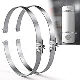JUGGHOME 2 Sets Water Heater Strap Kit,Adjustable Water Heater Earthquake Strap,Water Heater Safety Strap for Water heaters up to 80 gallons with Installation Accessory