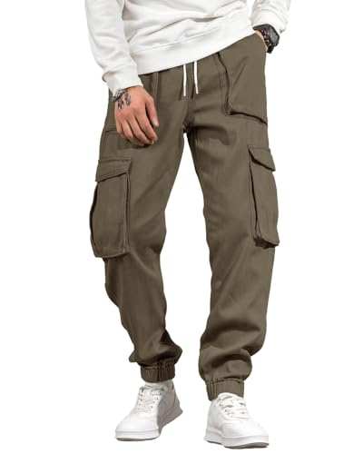Image of Noble Monk Cargo for Men || Cotton Cargo Pant || Stylish Multi-Pocket Casual Trousers for Men
